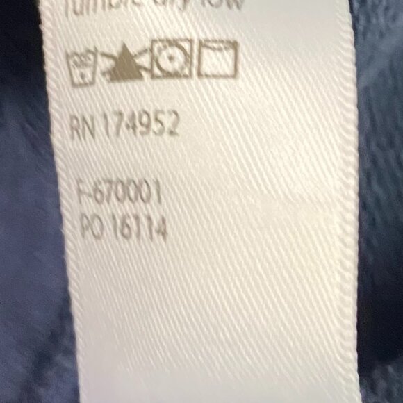 Flint And Tinder Sweat Shorts Men's Large French Terry Navy Blue Gym Drawstring - Picture 8 of 13